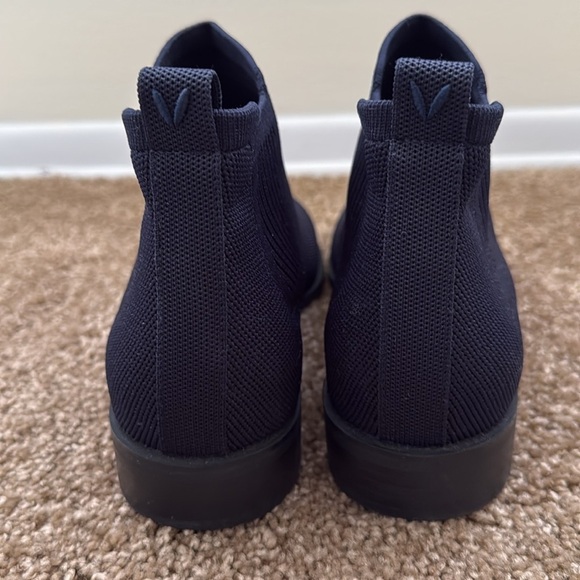 Vivaia Square-Toe Water-Repellent Ankle Boots (Ryan Pro) Navy - Picture 7 of 10